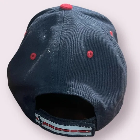 Kids Navy Houston Texans Adjustable Hat - Picture 7 of 7